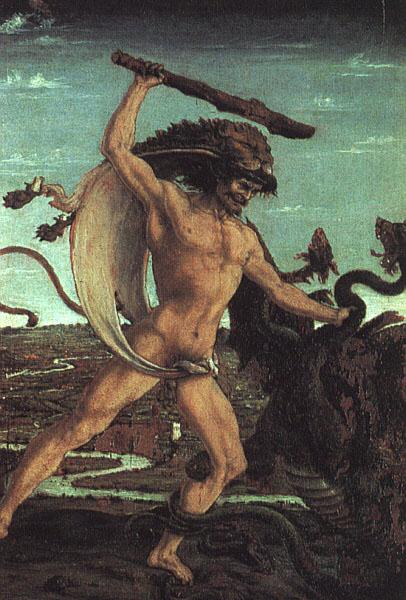 Antonio Pollaiuolo Hercules and the Hydra France oil painting art